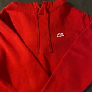 NIKE- Red  men’s hoodie